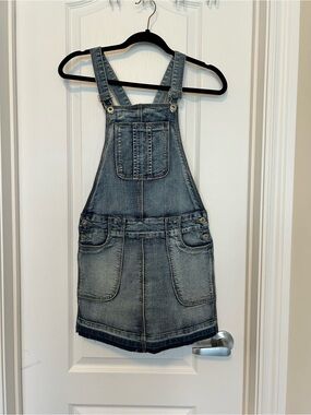 Women’s Denim Overall Dress
